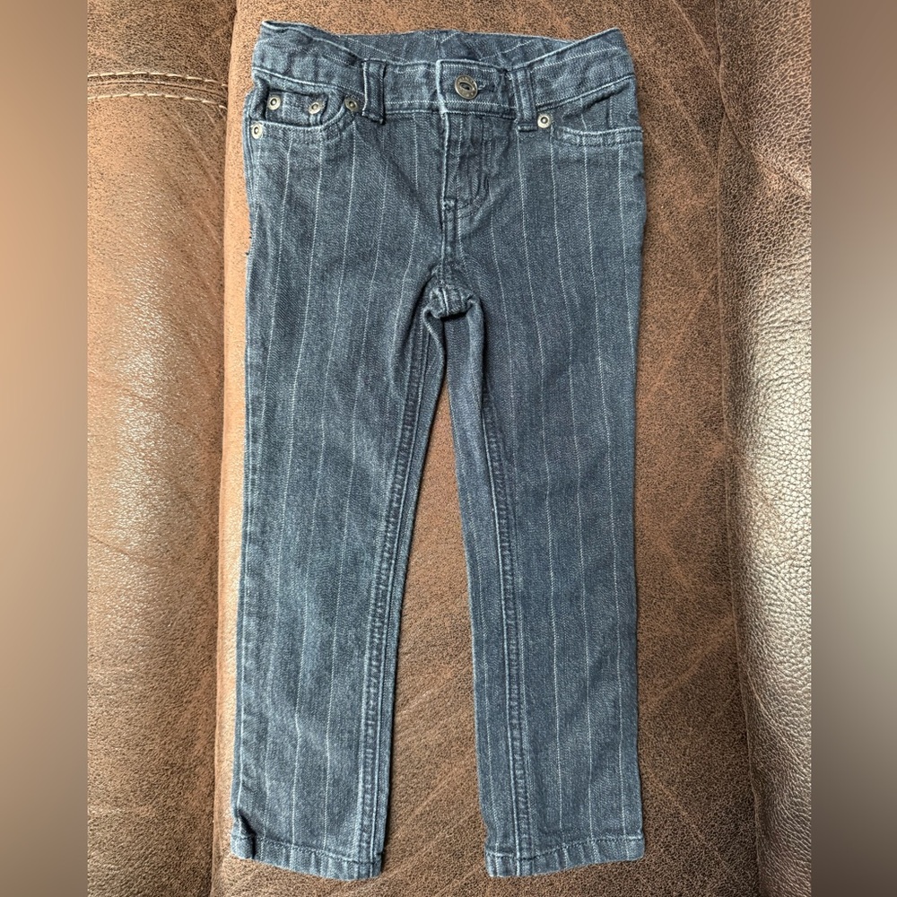 Vintage Ralph Lauren pinstripe skinny jeans 3/3T